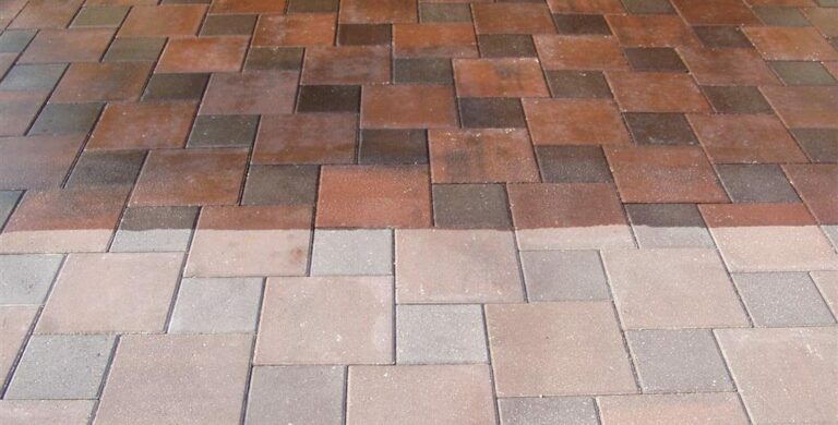 Cleaning your paving