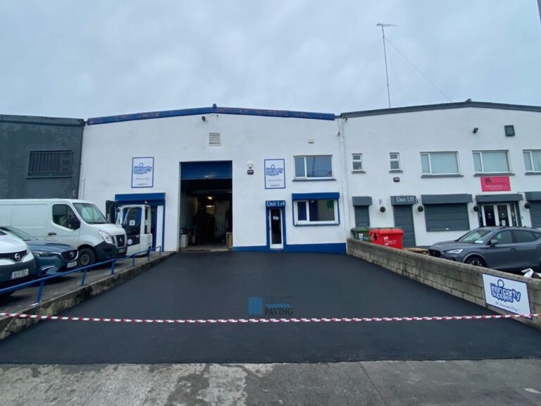 Asphalt Carpark for Irish Party Supplies in Ashbourne, Co. Meath