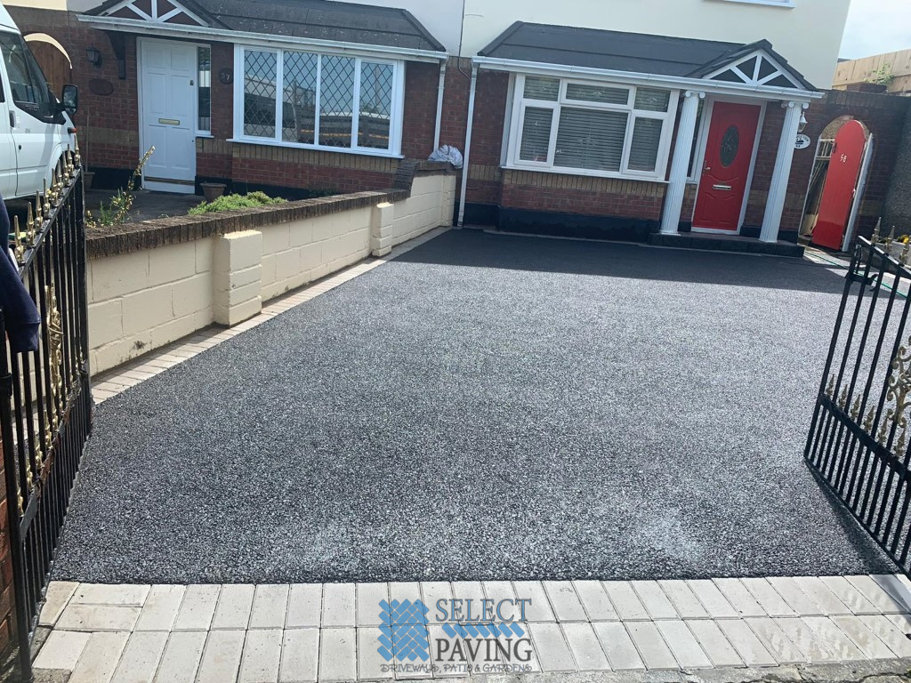 Tarmac Driveway and Silver Granite Patio in Clarehall, Dublin
