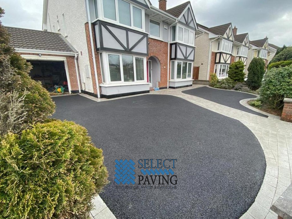 Tarmac Driveway with Granite Pathway in Castleknock, Dublin