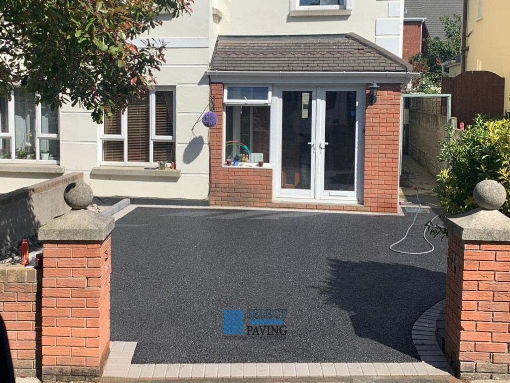 Tarmacadam Driveway with Belvedere Patio in Swords, Dublin