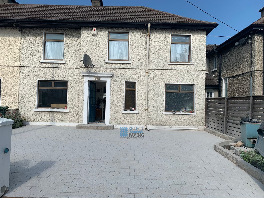 Tegula Paved Driveway in Monkstown, Dublin