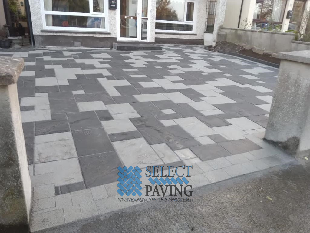 Belvedere Flagstone Driveway in Malahide, Co. Dublin