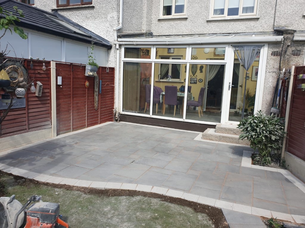 Belvedere Patio with New Steps in Tallaght, Dublin