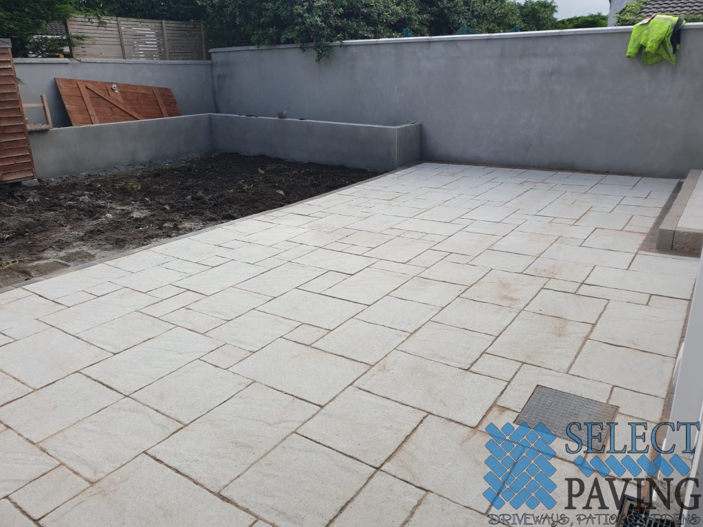 Belvedere Silver Granite Patio in Lucan, Dublin