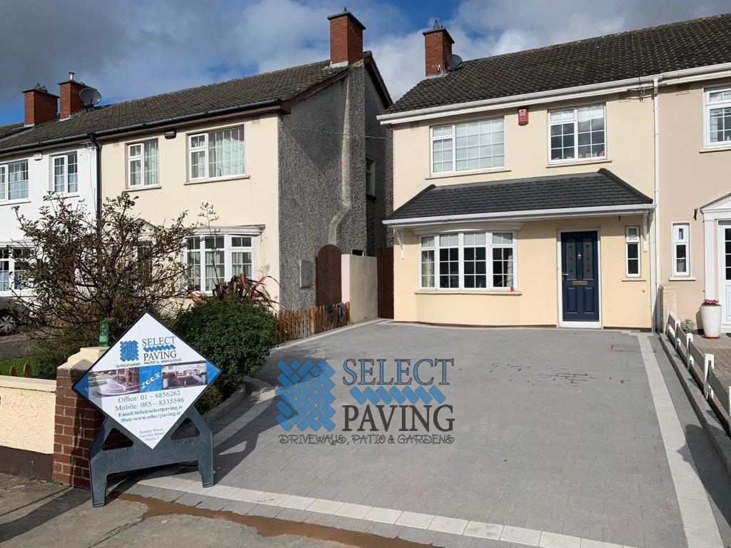 Black Corrib Paving Brick Driveway in Glasnevin, Dublin