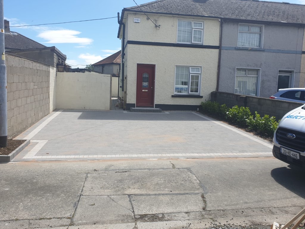 Block Paving Driveway in Glasnevin, Dublin