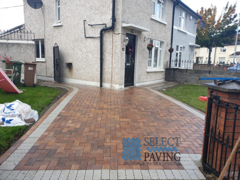 New Patio and Driveway in Crumlin, Dublin