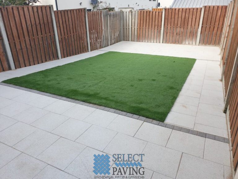 Newgrange Granite Patio in Saggart, Co. Dublin